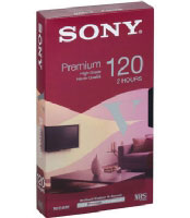 Sony VHS Tape 120 min (E120V) Sony VHS Tape 120 min (E120V)